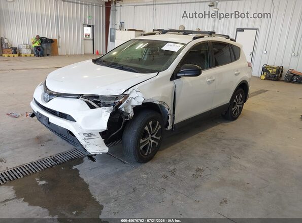 JTMBFREV5HJ703339 2017 TOYOTA RAV4 White წინა მარცხენა ხედი სამი მეოთხედიდან
