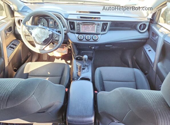 JTMBFREV5JJ222125 2018 TOYOTA RAV4 Gray Widok deski rozdzielczej