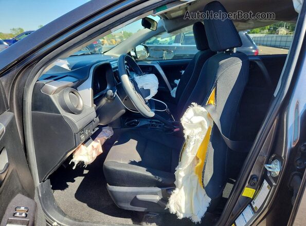 JTMBFREV5JJ222125 2018 TOYOTA RAV4 Gray Widok wnętrza z przodu