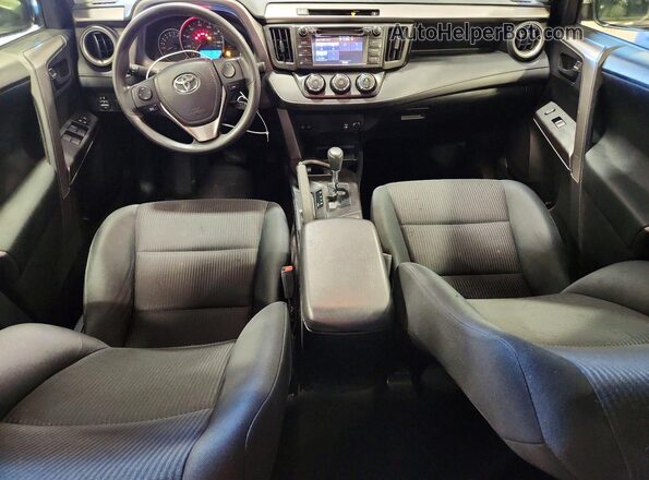 JTMBFREV6GD181852 2016 TOYOTA RAV4 Серый Вид панели приборов