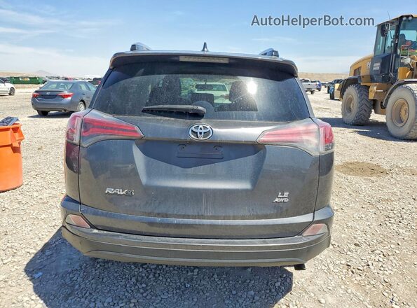 JTMBFREV6GJ054181 2016 TOYOTA RAV4 Charcoal Вид ззаду