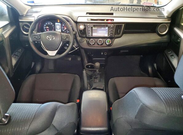 JTMBFREV6JJ186834 2018 TOYOTA RAV4 White Dashboard view