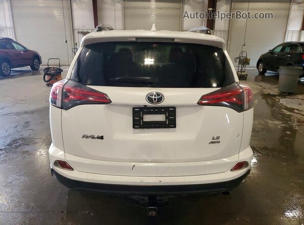 JTMBFREV6JJ186834 2018 TOYOTA RAV4 White Rear view