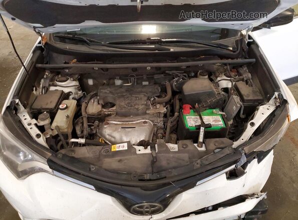 JTMBFREV6JJ186834 2018 TOYOTA RAV4 White Engine compartment view
