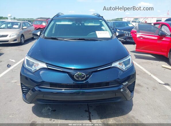 JTMBFREV6JJ220335 2018 TOYOTA RAV4 Blue Vista del cuadro de instrumentos