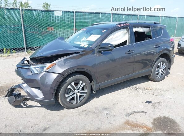 JTMBFREV6JJ249754 2018 TOYOTA RAV4 Gray Vista tres cuartos delantera izquierda