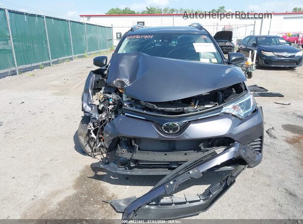 JTMBFREV6JJ249754 2018 TOYOTA RAV4 Gray Vista del cuadro de instrumentos
