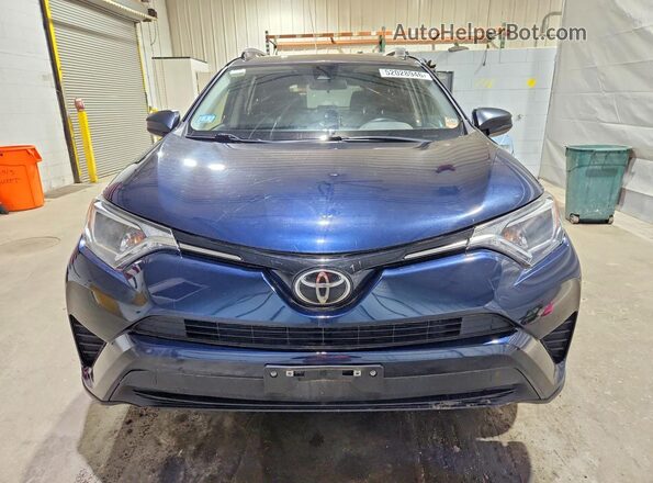 JTMBFREV6JJ257918 2018 TOYOTA RAV4 Blue Вид спереду