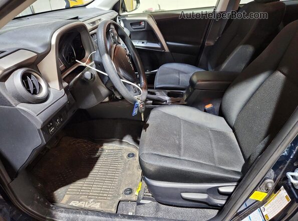 JTMBFREV6JJ257918 2018 TOYOTA RAV4 Blue Вид салону спереду