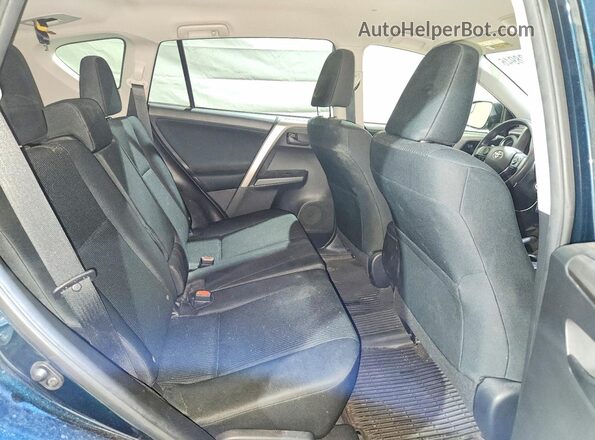 JTMBFREV6JJ257918 2018 TOYOTA RAV4 Blue Вид задньої частини салону