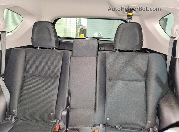 JTMBFREV6JJ257918 2018 TOYOTA RAV4 Blue Вид задніх сидінь
