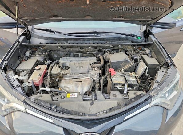 JTMBFREV7HJ138947 2017 TOYOTA RAV4 Gray Շարժիչի բաժամունքի տեսք
