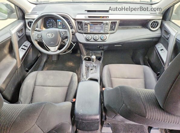 JTMBFREV7HJ138947 2017 TOYOTA RAV4 Gray Առջևի վահանակի տեսք