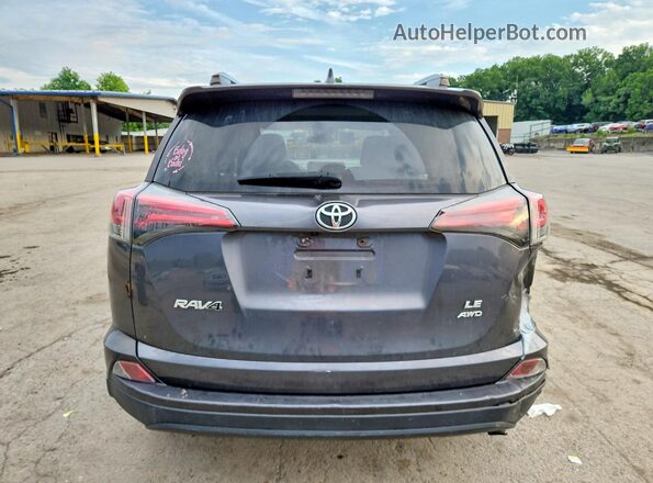 JTMBFREV7HJ138947 2017 TOYOTA RAV4 Gray Հետևի տեսք