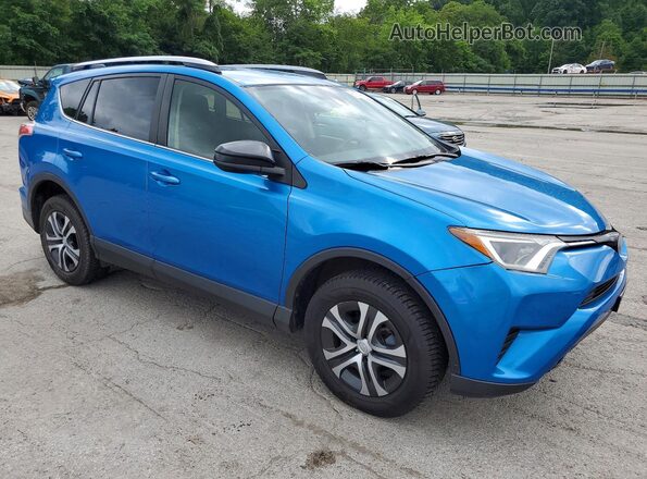 JTMBFREV7JJ180606 2018 TOYOTA RAV4 Blue Delantero derecho