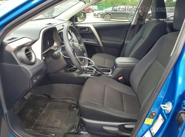 JTMBFREV7JJ180606 2018 TOYOTA RAV4 Blue Vista interior delantera