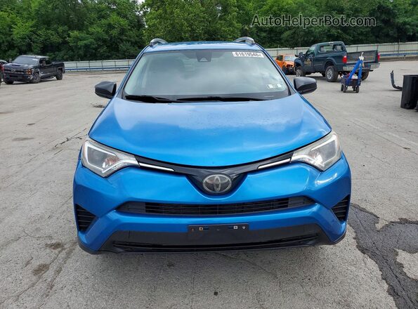 JTMBFREV7JJ180606 2018 TOYOTA RAV4 Blue Vista frontal
