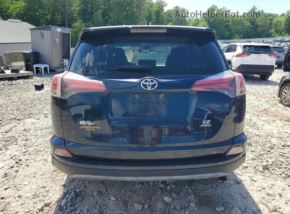 JTMBFREV7JJ181514 2018 TOYOTA RAV4 Blue Widok z tyłu