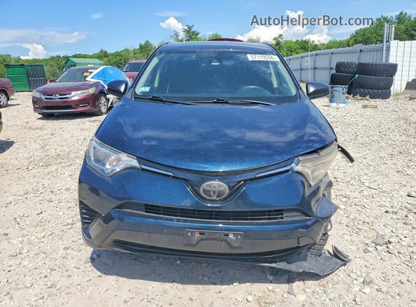 JTMBFREV7JJ181514 2018 TOYOTA RAV4 Blue Widok z przodu