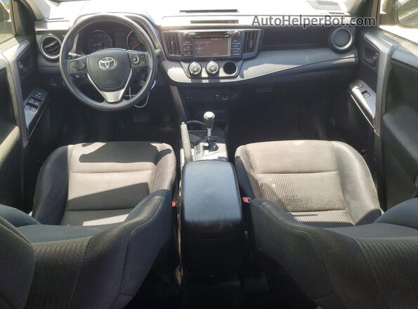 JTMBFREV7JJ181514 2018 TOYOTA RAV4 Blue Widok deski rozdzielczej