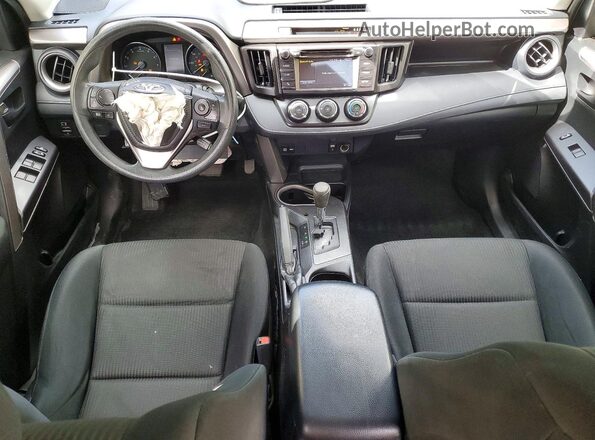 JTMBFREV7JJ234499 2018 TOYOTA RAV4 Blue Vista del salpicadero