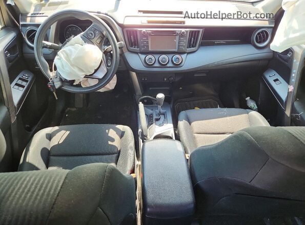 JTMBFREV7JJ252100 2018 TOYOTA RAV4 Серебряный Вид панели приборов