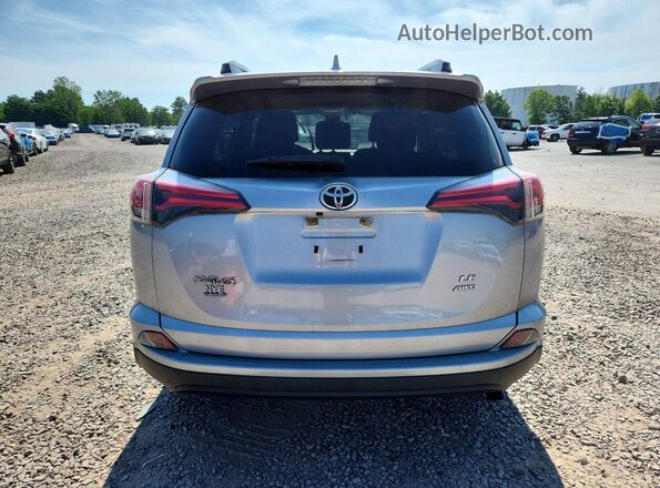 JTMBFREV7JJ252100 2018 TOYOTA RAV4 Серебряный Вид сзади