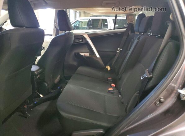JTMBFREV7JJ743041 2018 TOYOTA RAV4 Charcoal Widok wnętrza z tyłu
