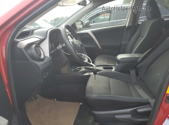JTMBFREV8GJ103798 2016 TOYOTA RAV4 Красный Вид салона спереди