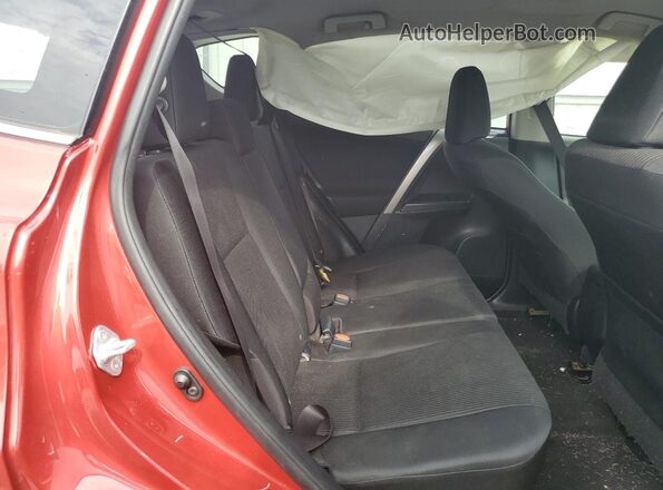 JTMBFREV8GJ103798 2016 TOYOTA RAV4 Красный Вид задних сидений