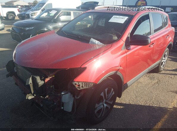 JTMBFREV8HJ127438 2017 TOYOTA RAV4 Красный Передняя левая четверть
