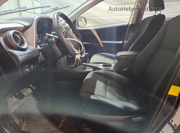 JTMBFREV8HJ139167 2017 TOYOTA RAV4 Серый Вид салона спереди