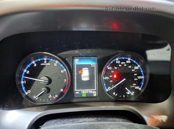 JTMBFREV8HJ139167 2017 TOYOTA RAV4 Серый Вид щитка приборов