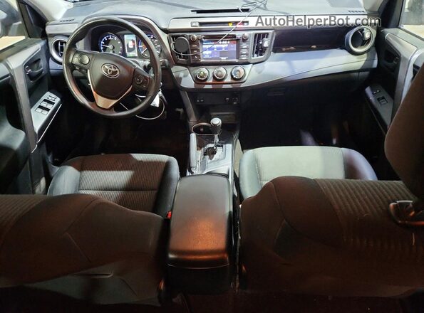 JTMBFREV8HJ139167 2017 TOYOTA RAV4 Серый Вид панели приборов
