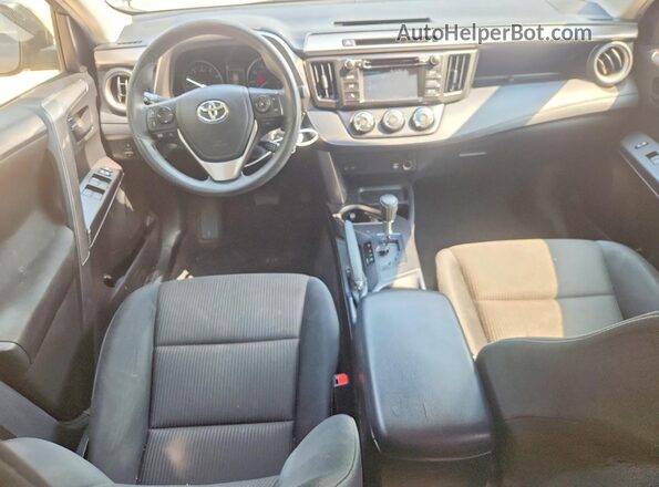 JTMBFREV8HJ163629 2017 TOYOTA RAV4 Gray Widok deski rozdzielczej