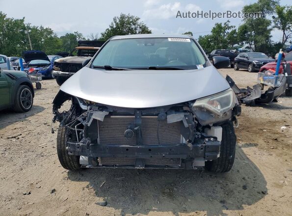 JTMBFREV8JD253688 2018 TOYOTA RAV4 Silver Widok z przodu