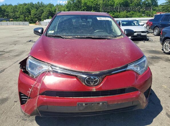 JTMBFREV8JD255652 2018 TOYOTA RAV4 Red Вид спереду