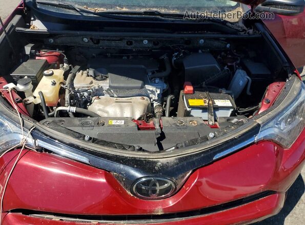 JTMBFREV8JD255652 2018 TOYOTA RAV4 Red Вид підкапотного простору