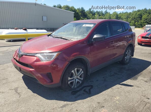 JTMBFREV8JD255652 2018 TOYOTA RAV4 Red 