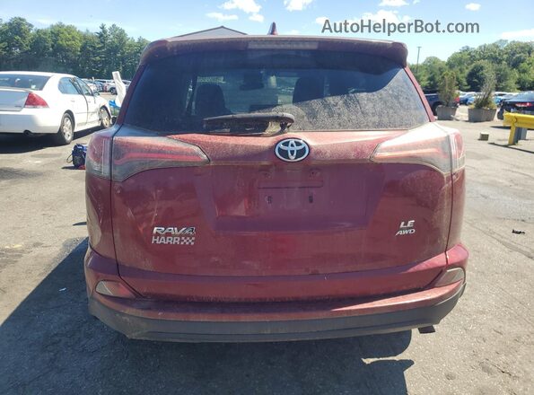 JTMBFREV8JD255652 2018 TOYOTA RAV4 Red 