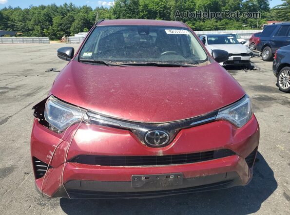JTMBFREV8JD255652 2018 TOYOTA RAV4 Red 