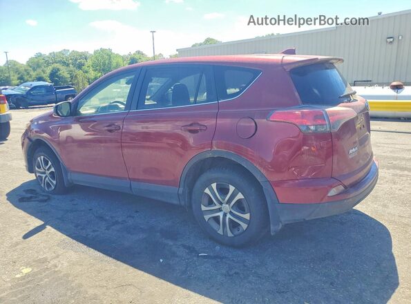 JTMBFREV8JD255652 2018 TOYOTA RAV4 Red Задня ліва чверть