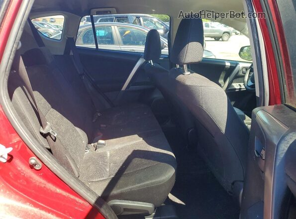 JTMBFREV8JD255652 2018 TOYOTA RAV4 Red Вид задньої частини салону