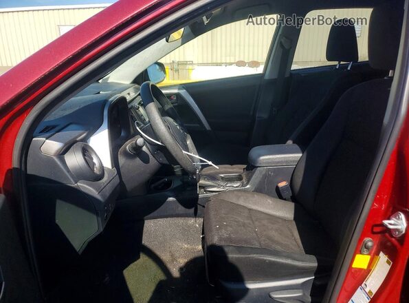 JTMBFREV8JD255652 2018 TOYOTA RAV4 Red Вид салону спереду