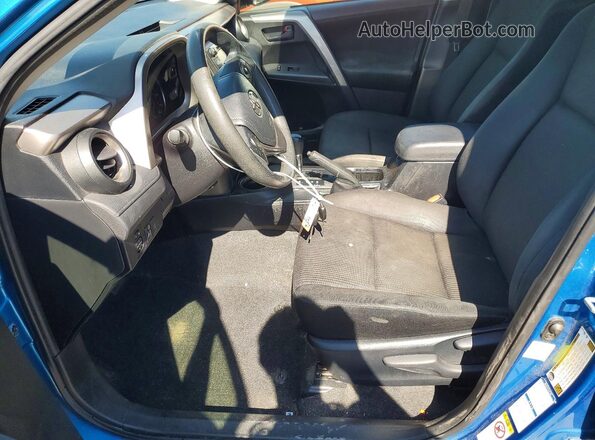 JTMBFREV8JJ201737 2018 TOYOTA RAV4 Blue წინა სალონის ხედი