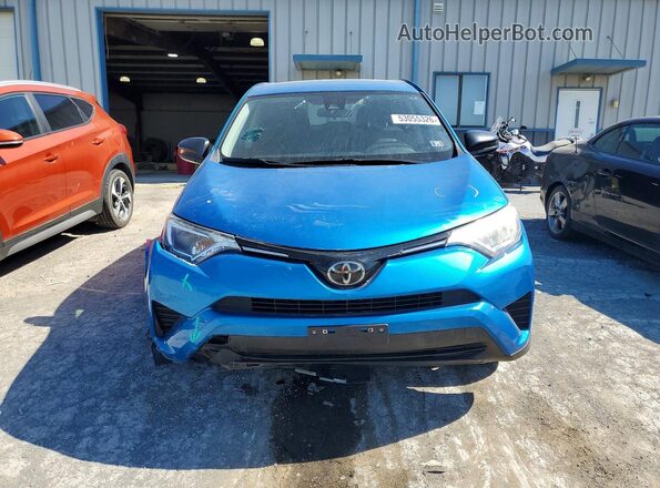 JTMBFREV8JJ201737 2018 TOYOTA RAV4 Blue წინა ხედი