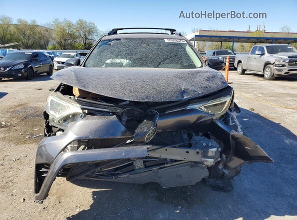 JTMBFREV8JJ717578 2018 TOYOTA RAV4 Gray Front view