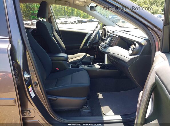 JTMBFREV9HJ140652 2017 TOYOTA RAV4 Gray Front interior view