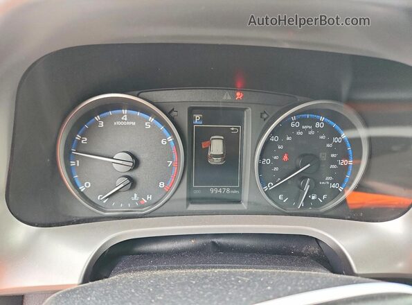 JTMBFREV9JJ211886 2018 TOYOTA RAV4 Gray Widok zestawu wskaźników