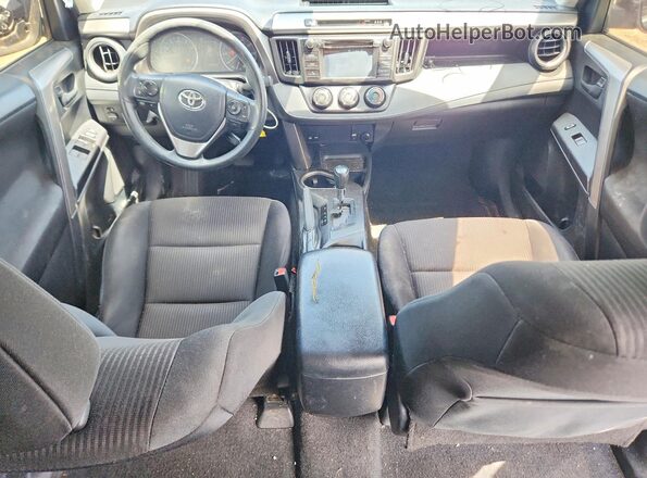 JTMBFREV9JJ735829 2018 TOYOTA RAV4 Blue Dashboard view